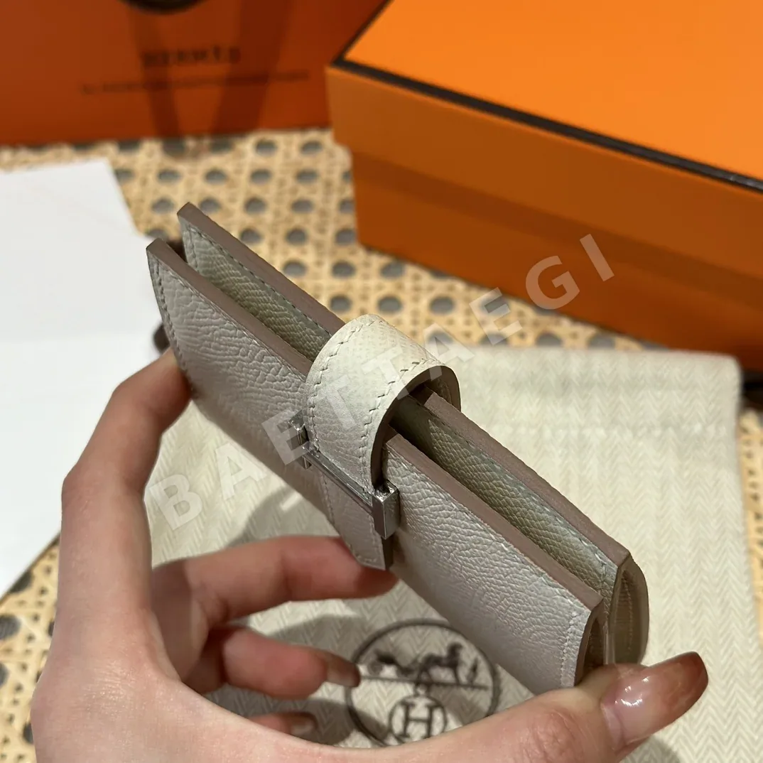 에르메스 베안 카드홀더 미니 앱송 가죽 지갑 상세 이미지 7