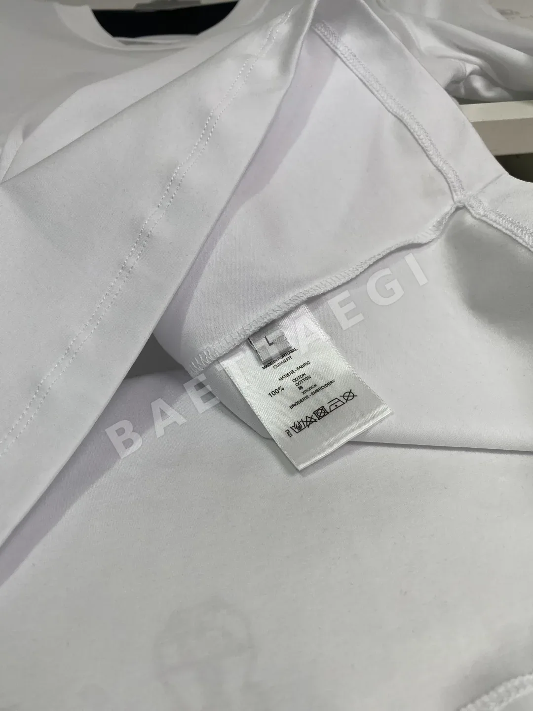 브루넬로쿠치넬리 남성 코튼 긴팔 티셔츠 상세 이미지 5