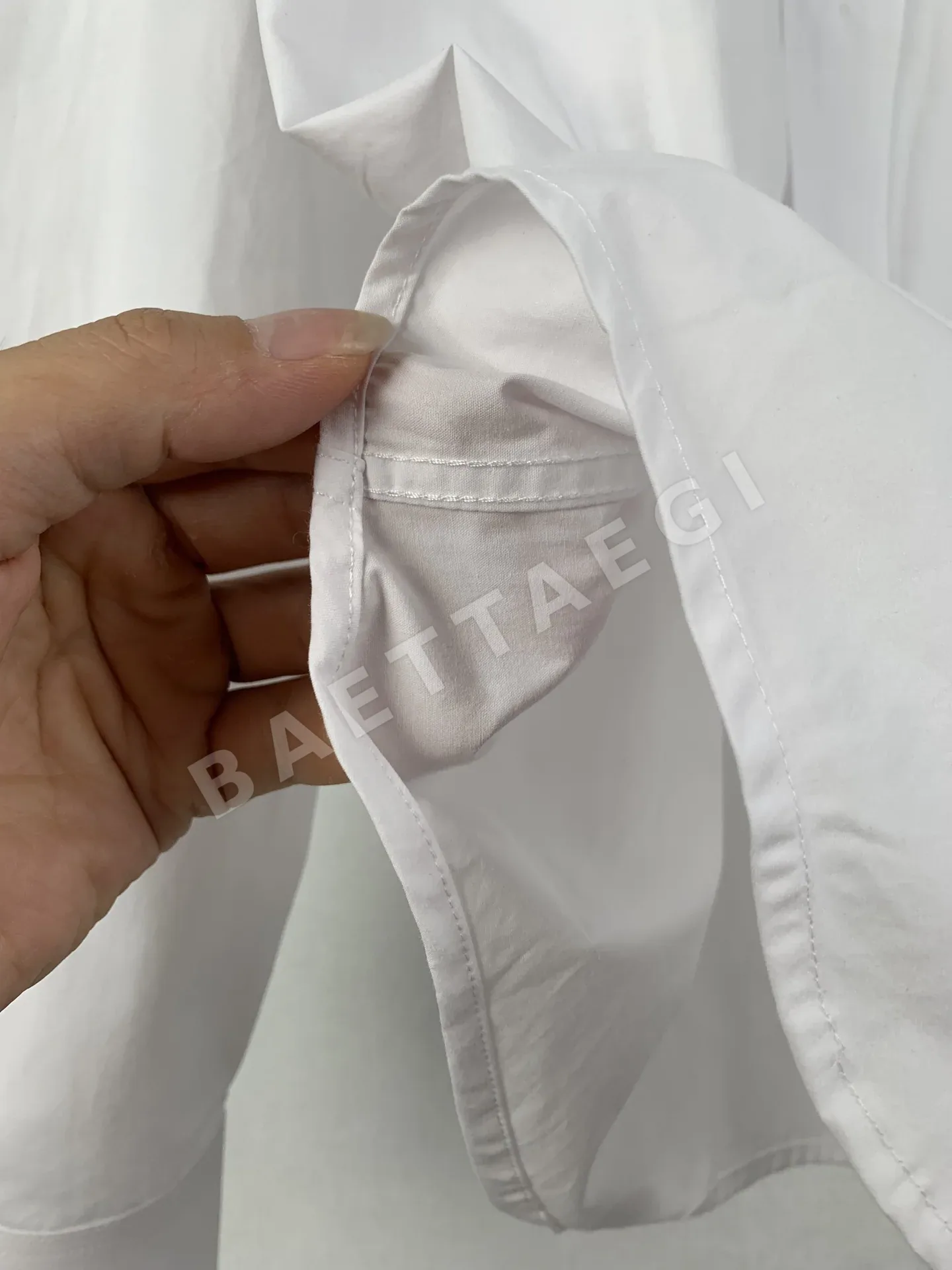 로에베 코튼 자수 남성 긴팔 셔츠 상세 이미지 10