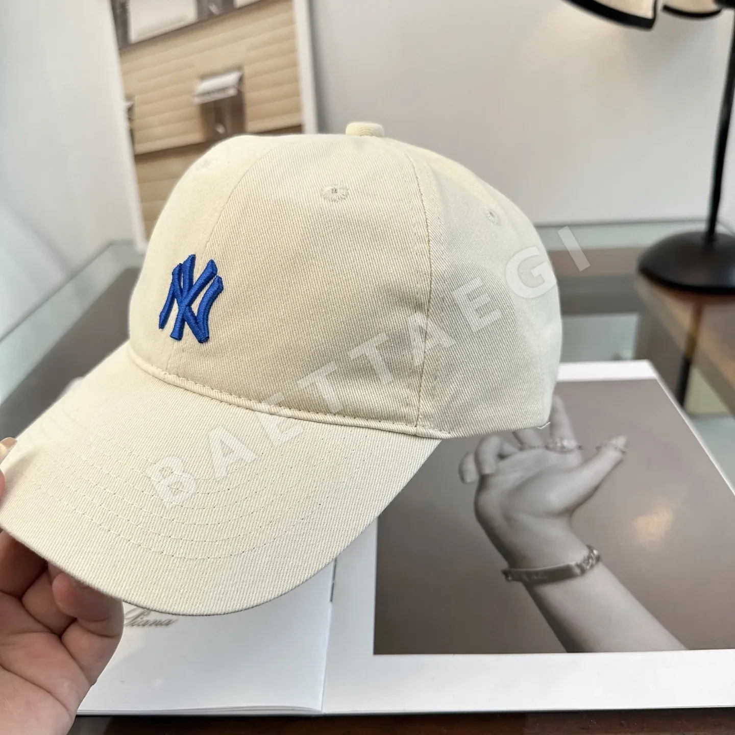 MLB 3D LA 자수 남녀공용 야구모자 상세 이미지 7