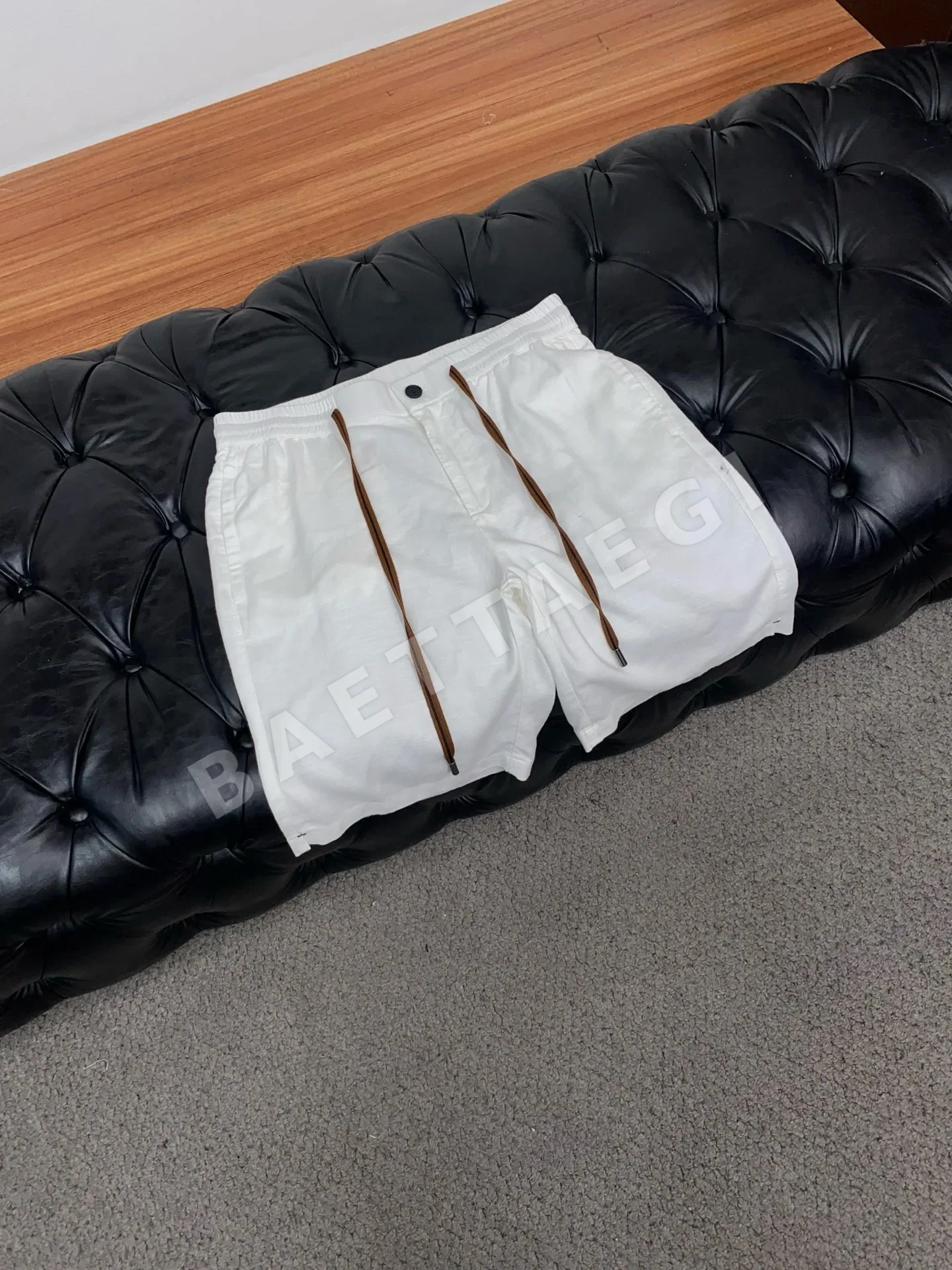제냐 남성 린넨 반바지 상세 이미지 6