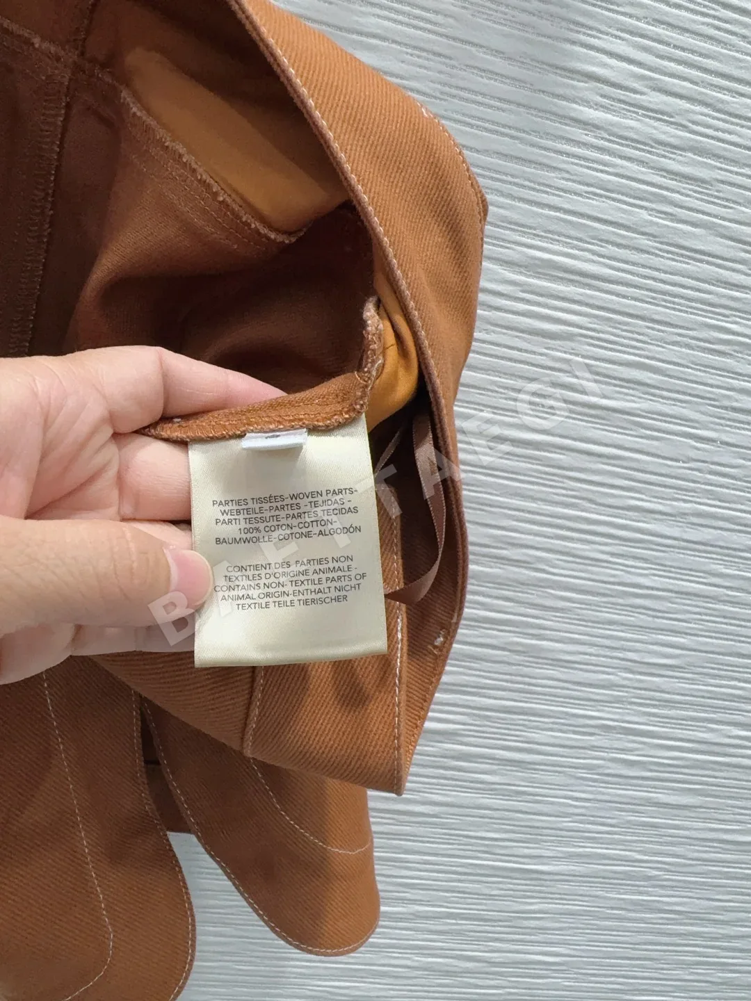 에르메스 미디 린넨 스커트 상세 이미지 9