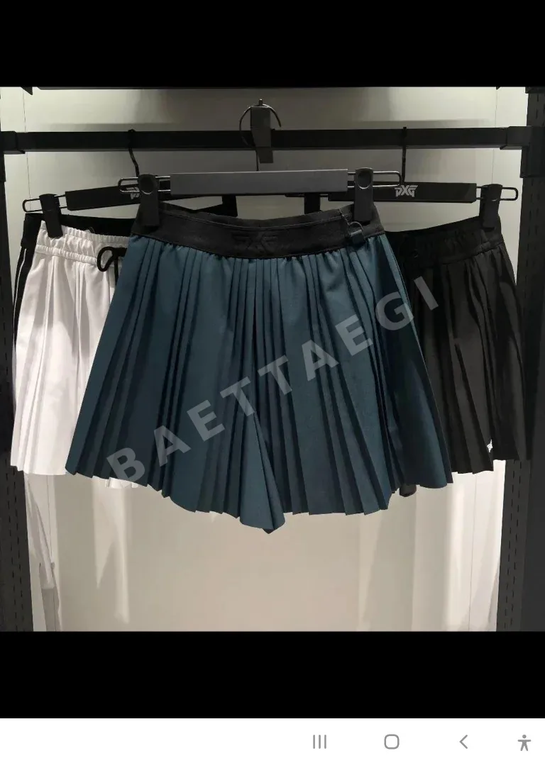 PXG 플리츠 큐롯 여성 골프웨어 상세 이미지 8