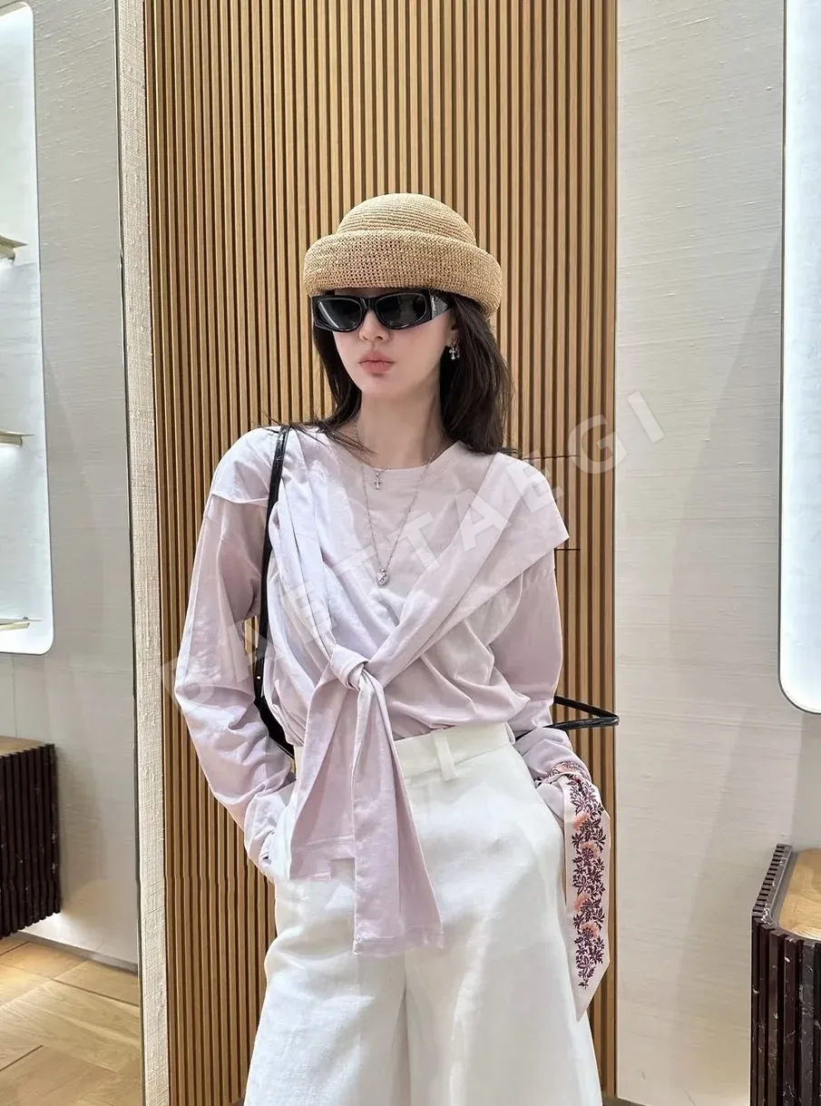 로로피아나 라피아 크로셰 베레모 모자 상세 이미지 2