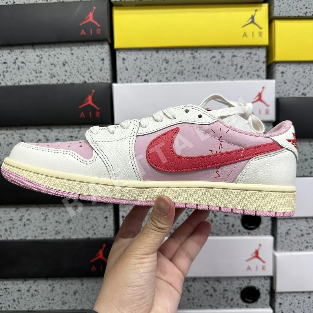 나이키 [PK] IQ7604-101 201957 Nike Travis Scott Sail Tropical Pink .5 상세 이미지 5