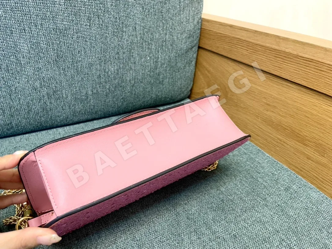 발렌티노 다이아 1134 카프스킨 체인 숄더백 레플리카 상세 이미지 5