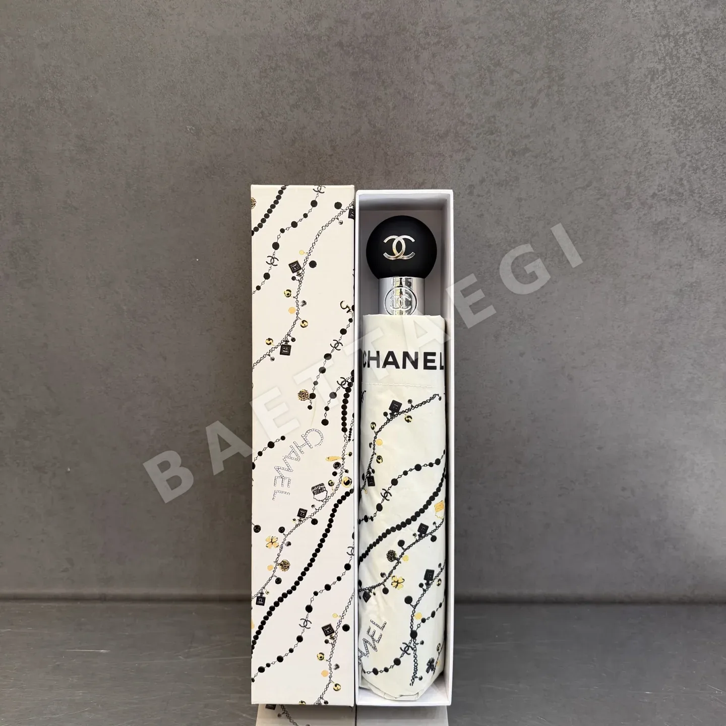 디올 3단 완전자동 접이식 자외선 차단 우산 85538