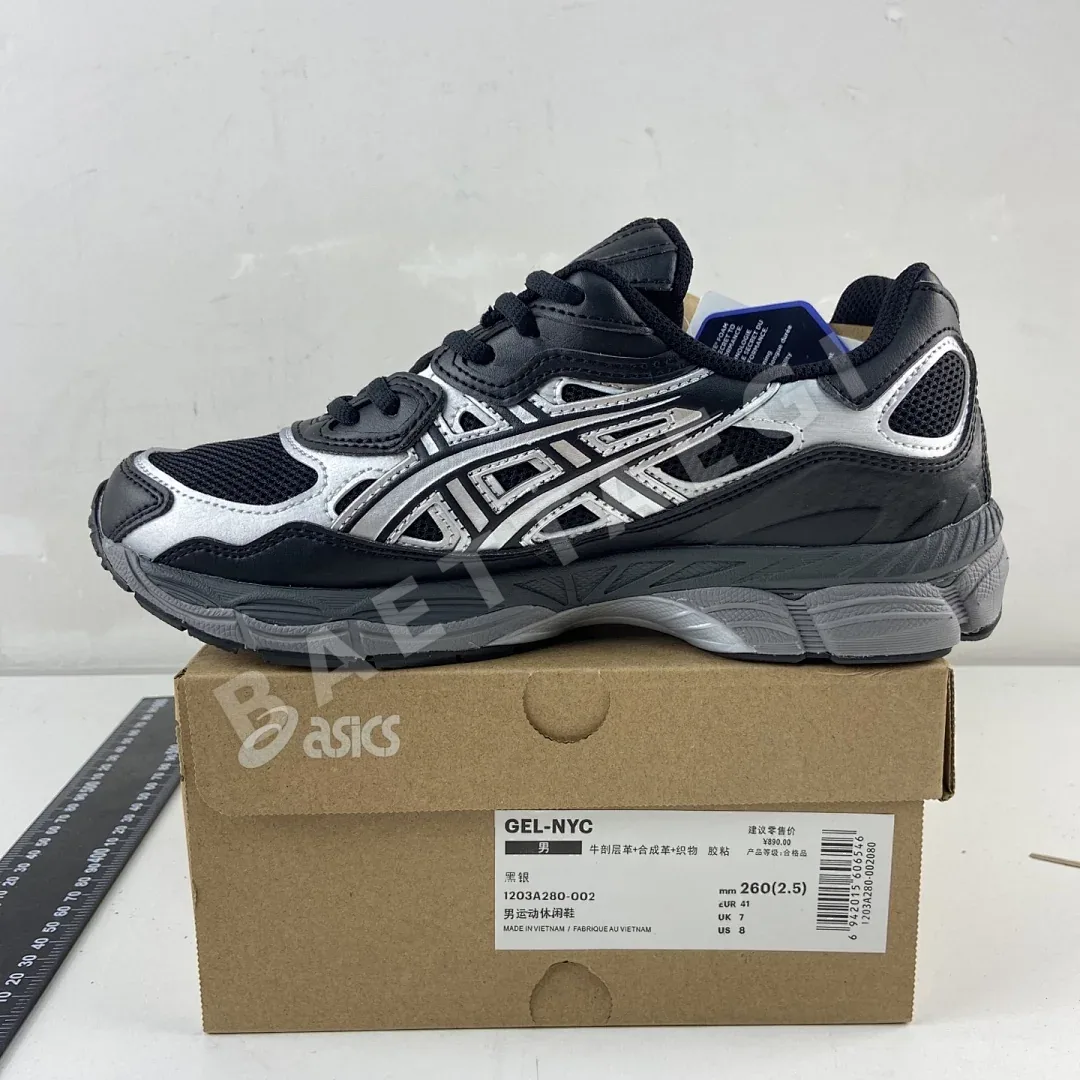 아식스 [HP] 젤 NYC 1203A280-002 200205 Asics Gel-NYC Black Graphite Grey 상세 이미지 3