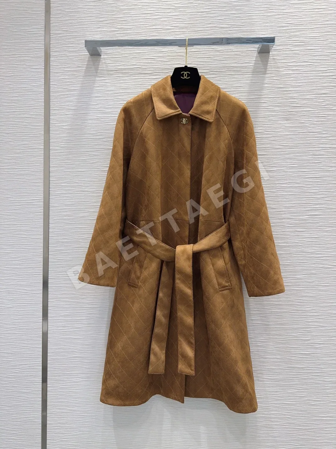 샤넬 여성용 롱코트 자켓 상세 이미지 3
