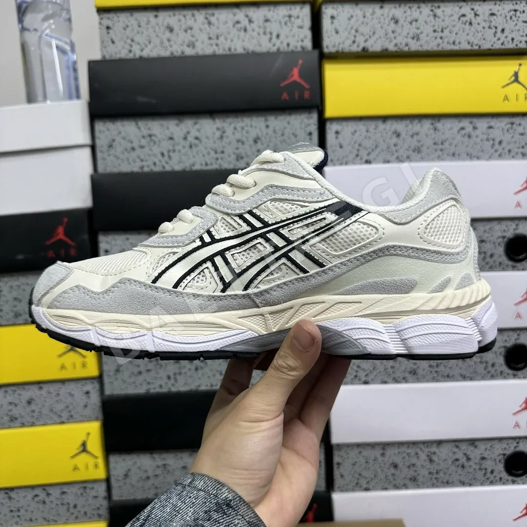 아식스 [WZ] 젤 NYC 1203A788-101 200376 Asics Gel-NYC White Grey Midnight 상세 이미지 5