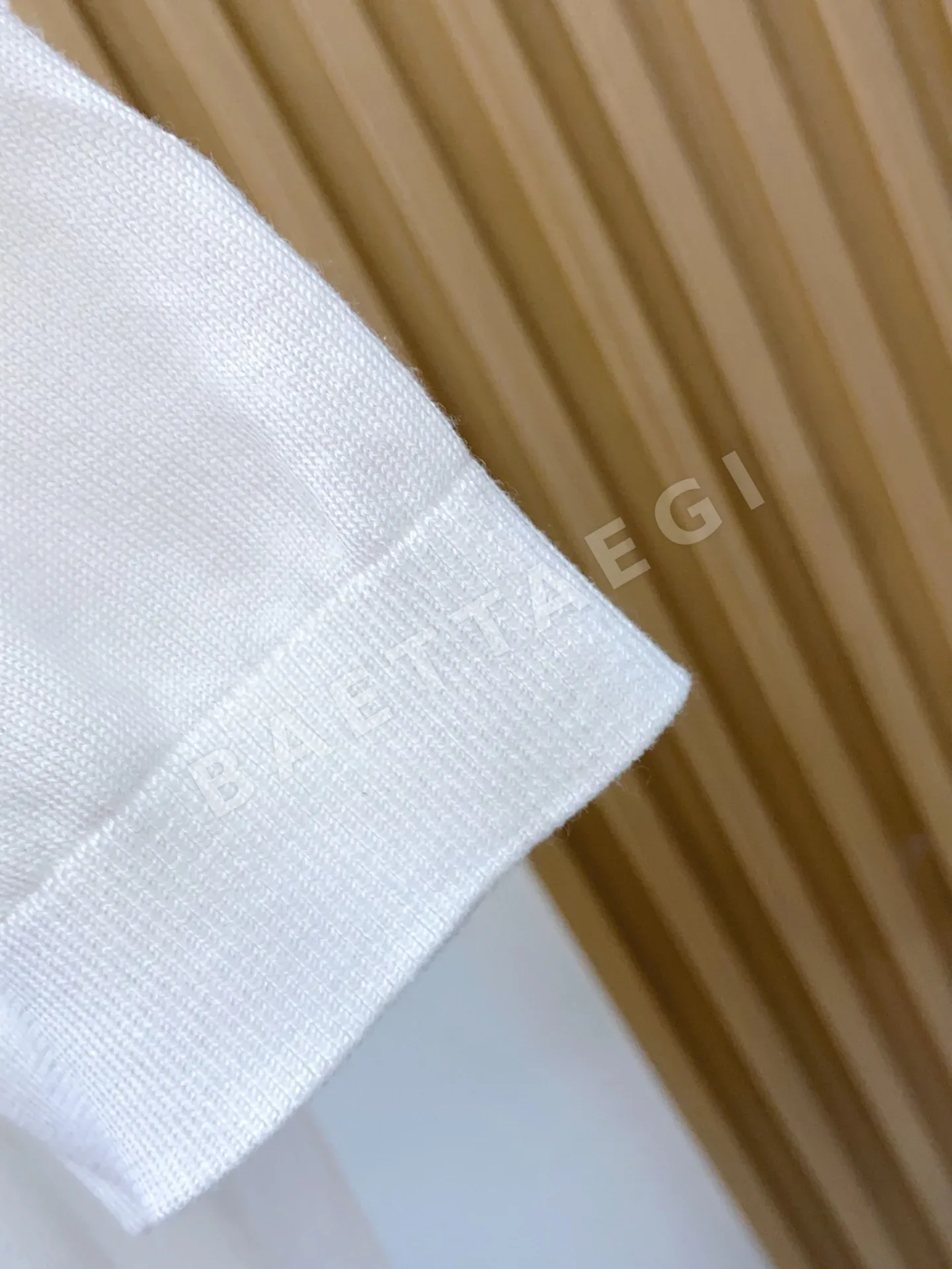 제냐 남성 린넨 카라 반팔 티셔츠 상세 이미지 6