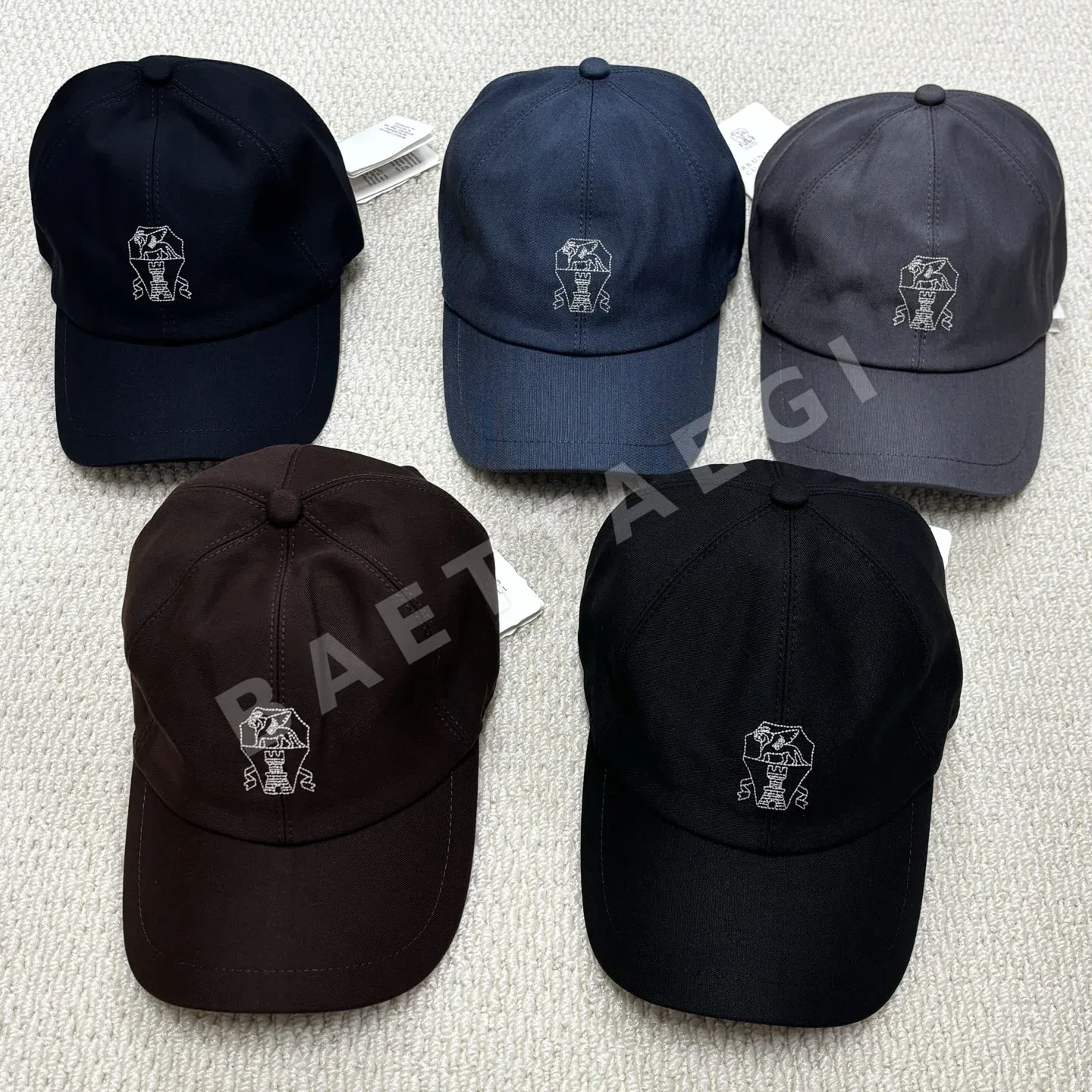 브루넬로쿠치넬리 가죽 버클 야구모자 상세 이미지 9