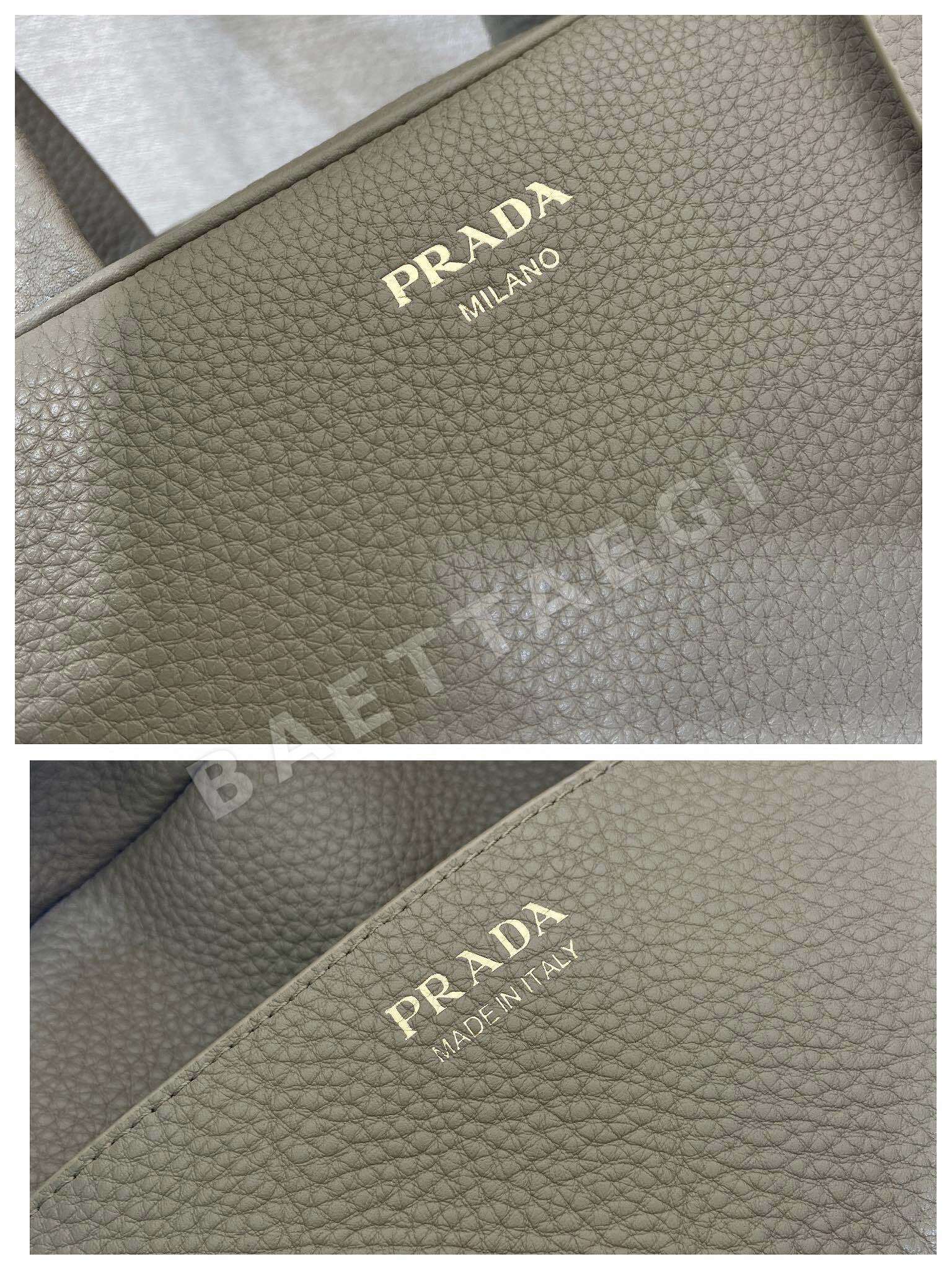 프라다 그레인 가죽 스몰 토트백 1BB149 상세 이미지 9