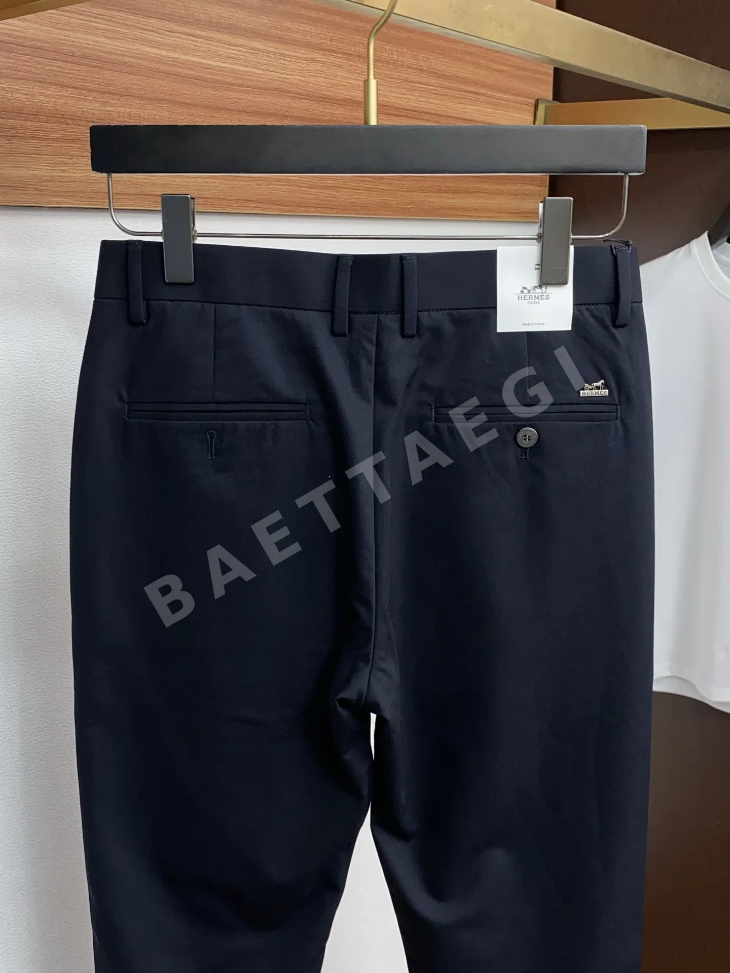 에르메스 남성 데님 워시 가공 바지 상세 이미지 9