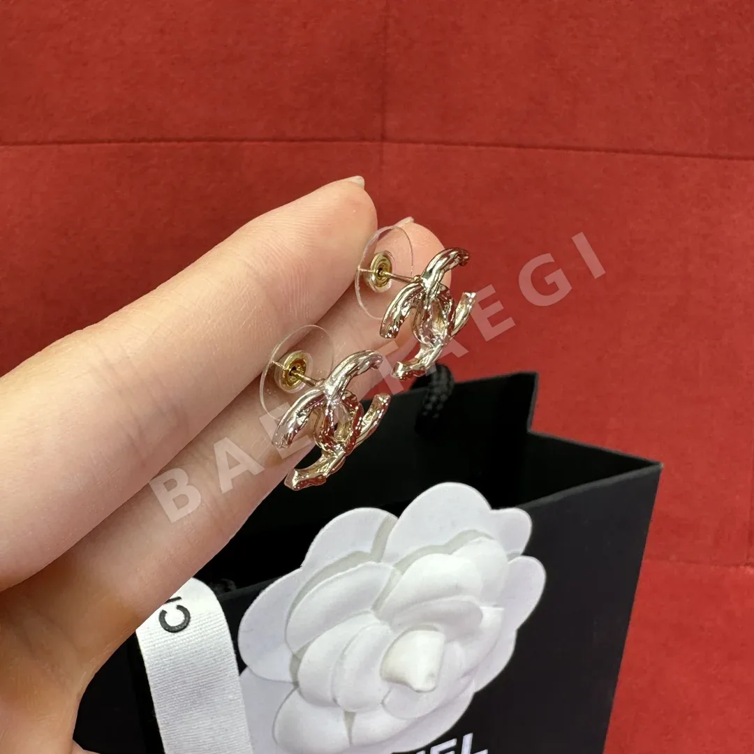 샤넬 더블 C 케이블 패턴 귀걸이 상세 이미지 5