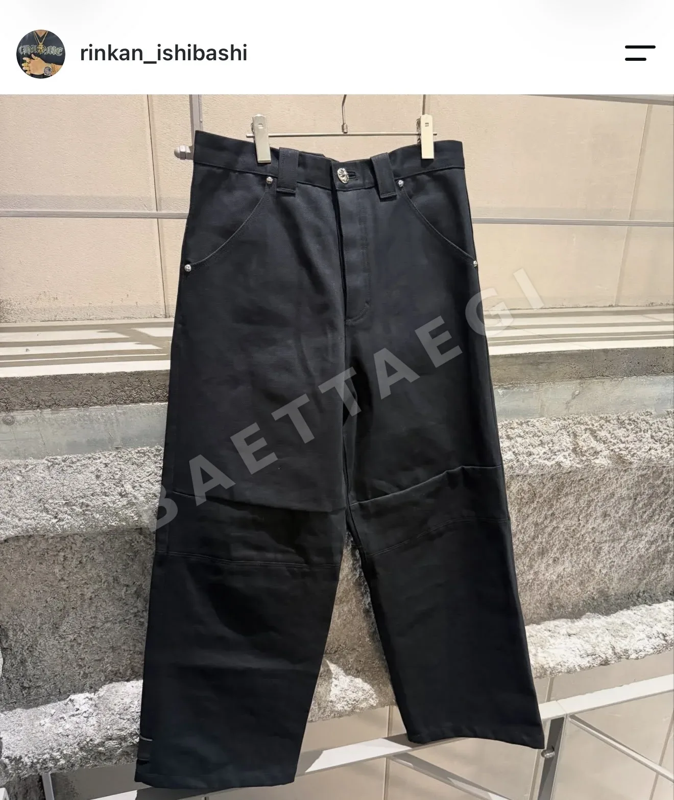 크롬하츠 남성 바지 상세 이미지 5