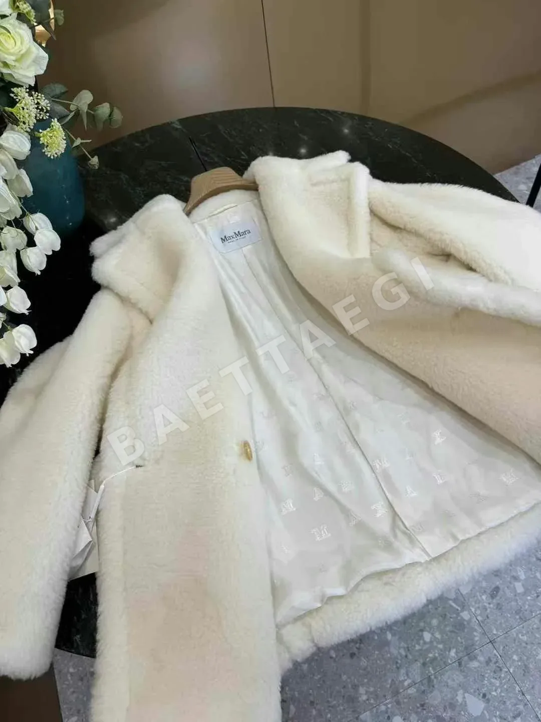 막스마라 에스페로 테디 베어 숏 자켓 상세 이미지 5
