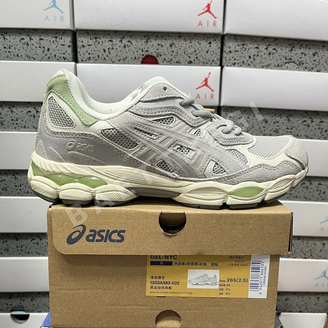 아식스 [GX] 젤 NYC 1203A383-022 200521 Asics Gel-NYC Cloud Grey Green
