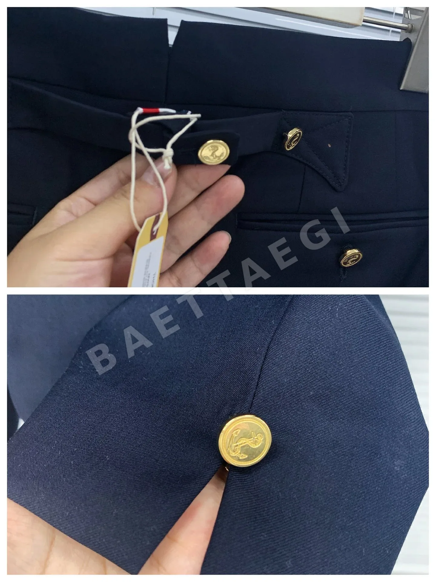 톰브라운 앵커 버클 남성 반바지 상세 이미지 7