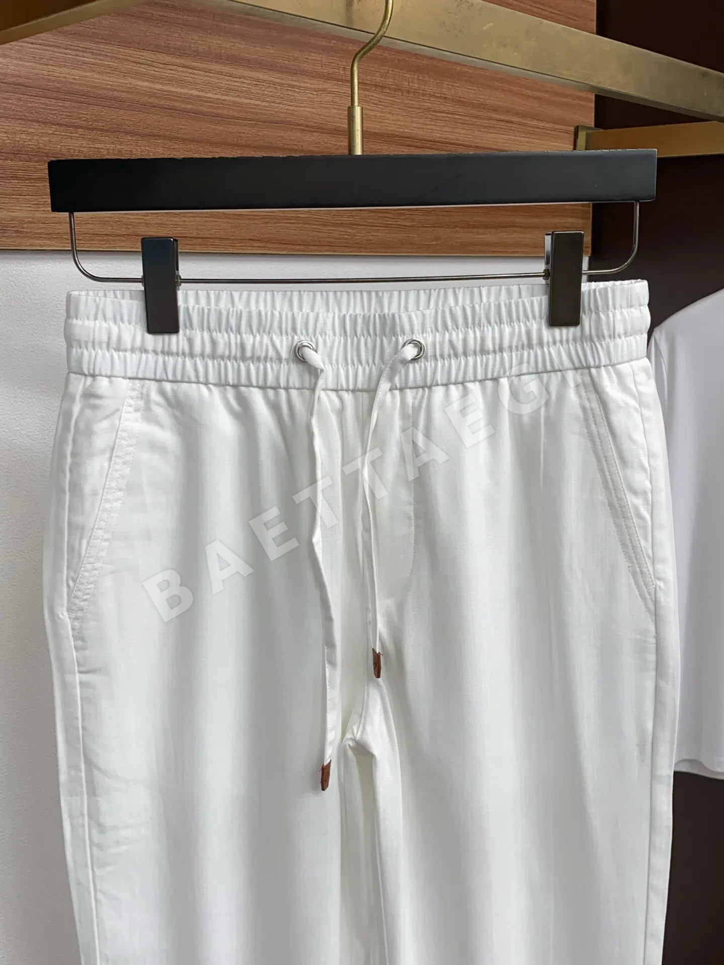 로로피아나 린넨 남성 바지 상세 이미지 3