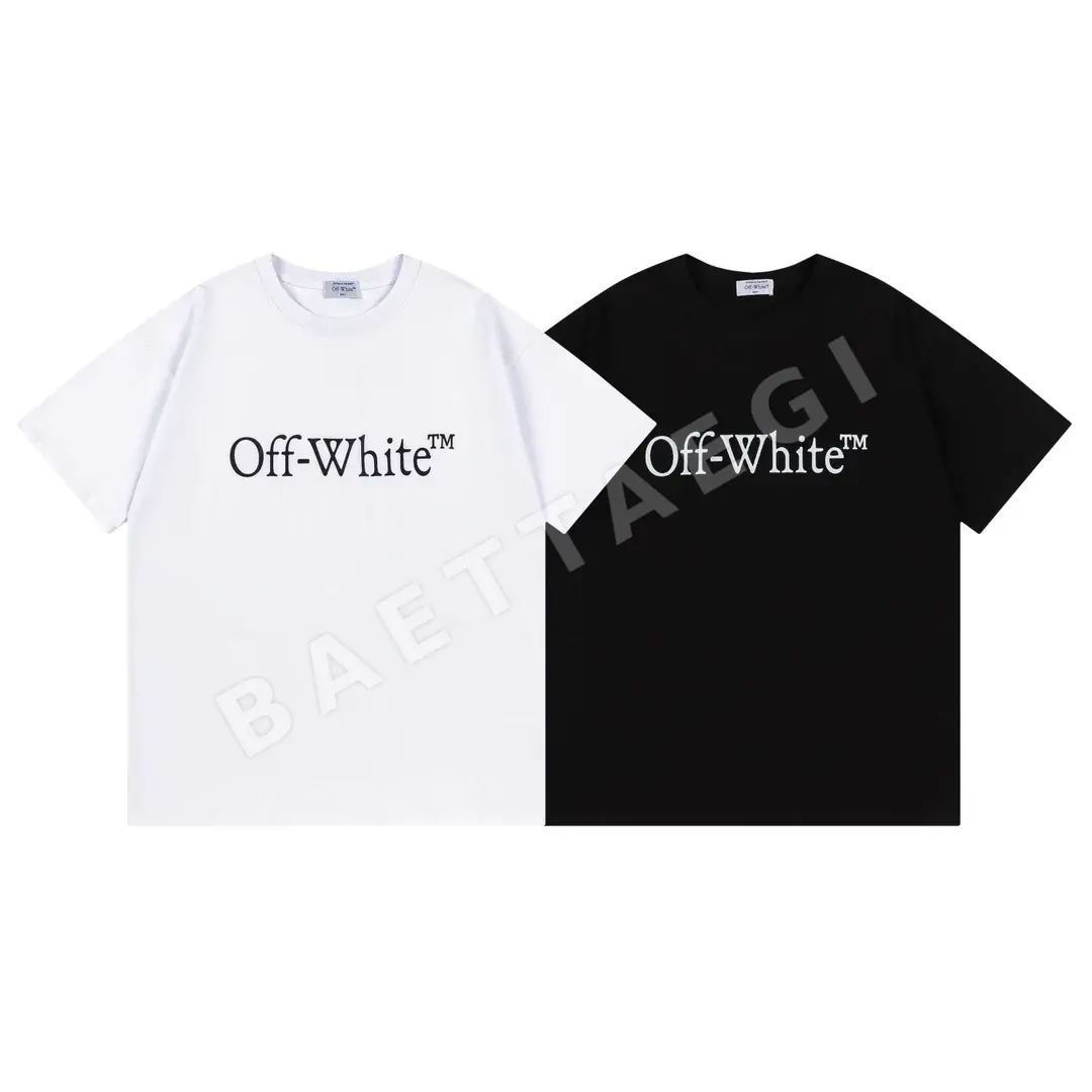 오프화이트 뉴 루즈핏 남성 반팔 티셔츠 87315