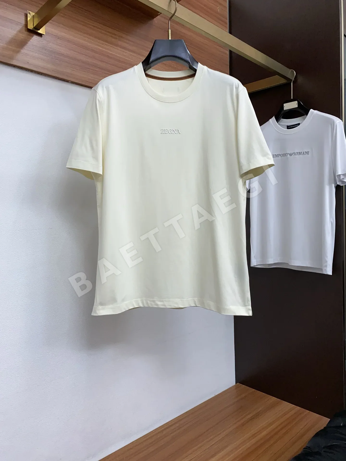 제냐 남성 반팔 티셔츠 49637