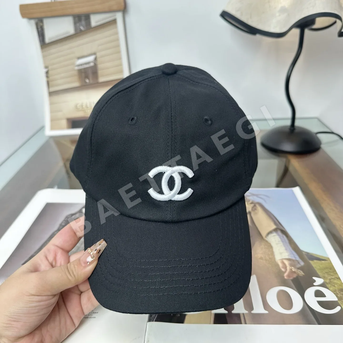 샤넬 미니 야구모자 상세 이미지 4
