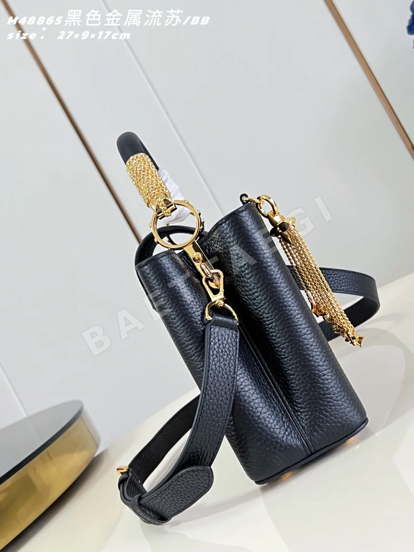 루이비통 카푸신 BB 스몰 핸드백 M48865 상세 이미지 4