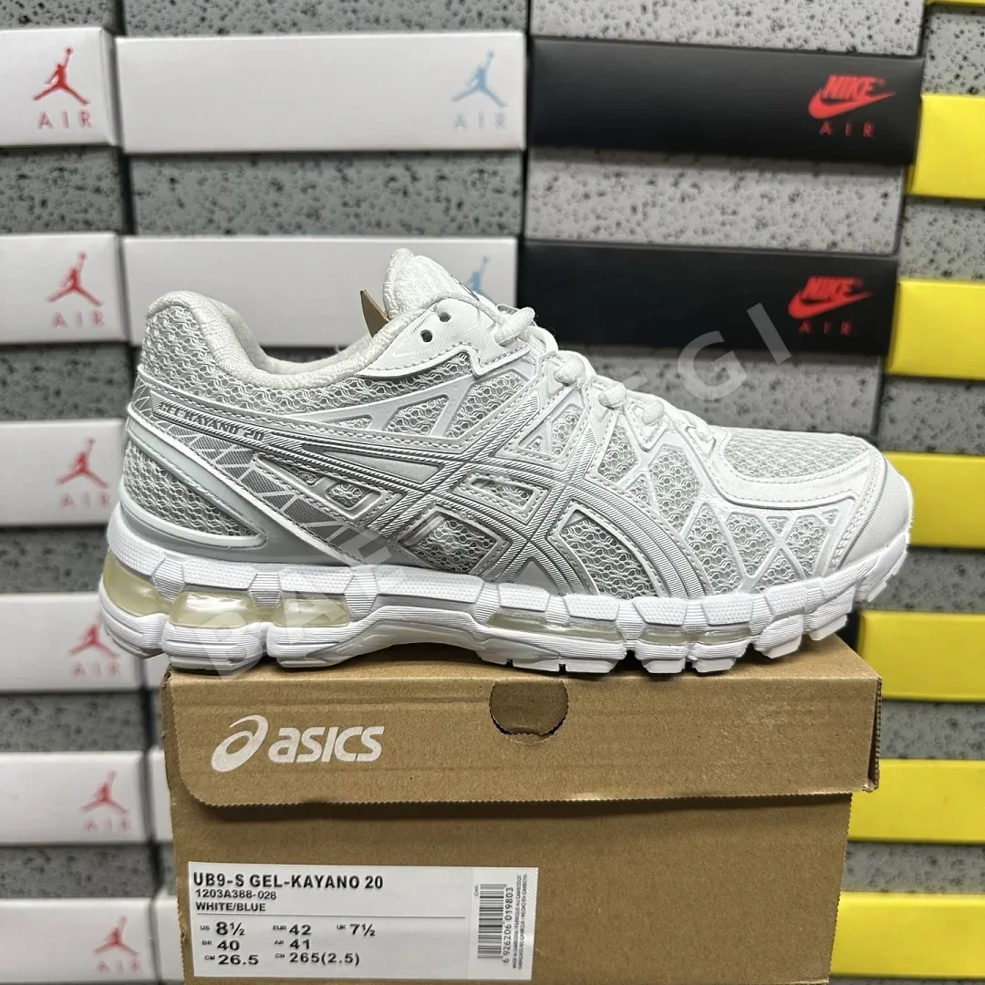 아식스 [TOP] 젤 카야노 20 1203A388-028 200479 Asics Gel-Kayano 20 Glacier Grey White