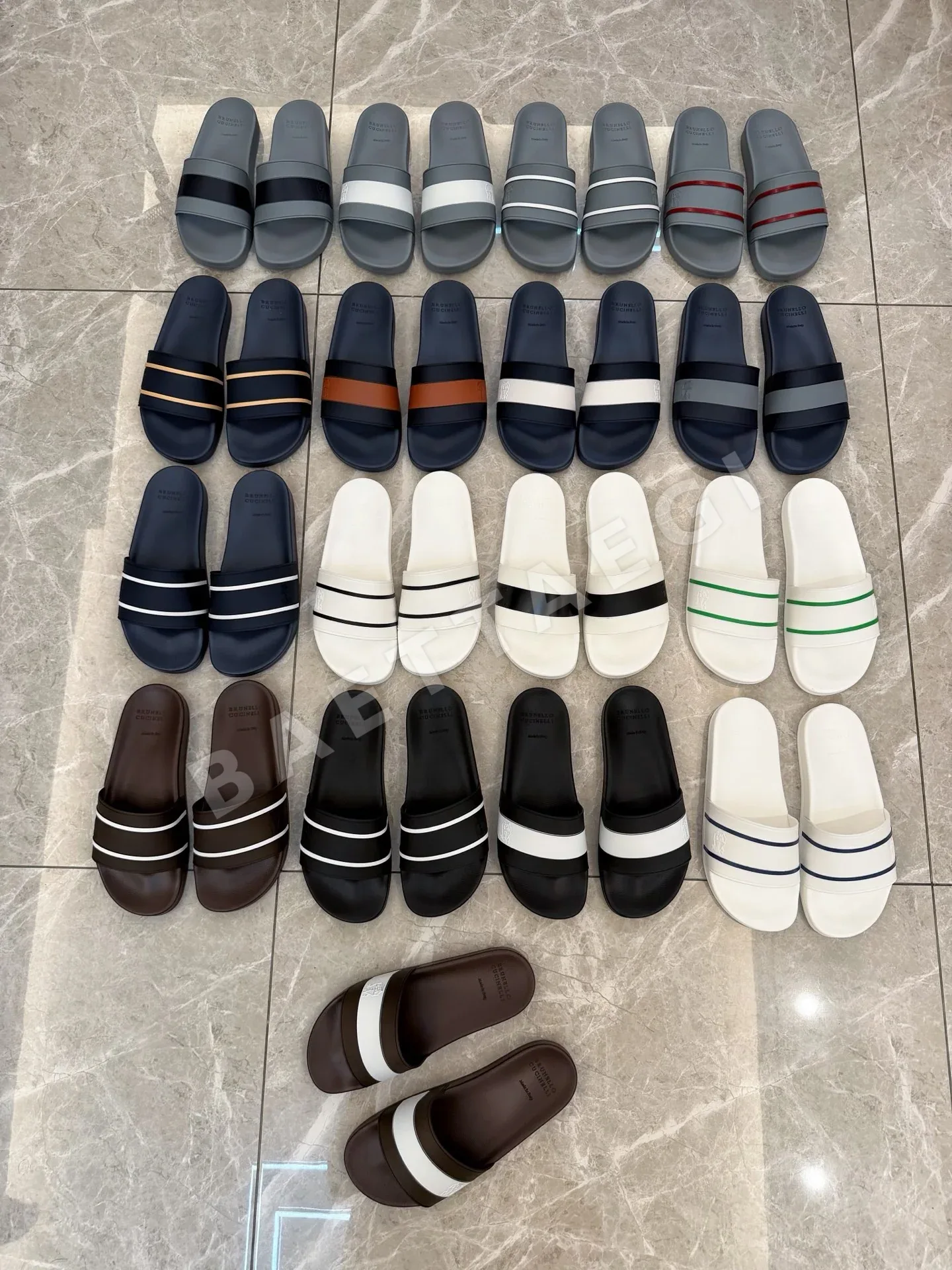 브루넬로쿠치넬리 남성 캐주얼 슬리퍼 상세 이미지 8