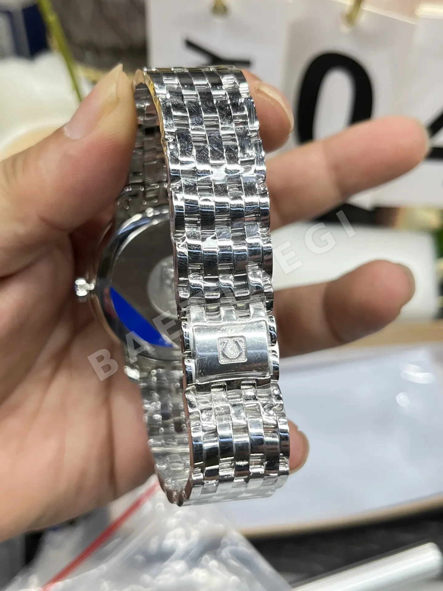 오메가 드빌 프레스티지 남성 자동 시계 상세 이미지 8