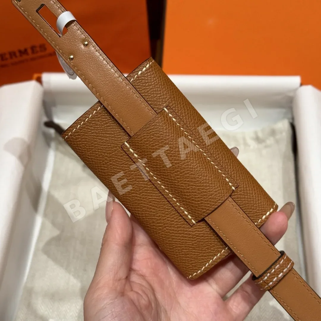 에르메스 켈리 버클 앱송 카프스킨 벨트 상세 이미지 9