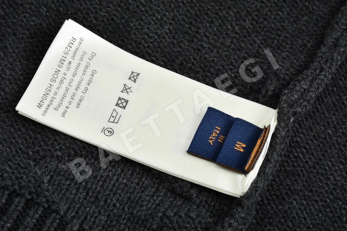 루이비통 자카드 세미집업 스웨터 긴팔 상세 이미지 9