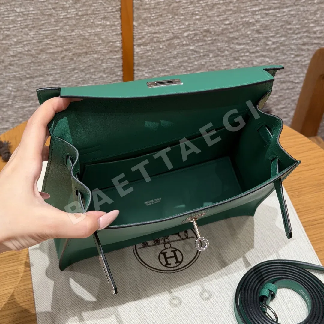 에르메스 켈리 단스 선인장 그린 가방 상세 이미지 6