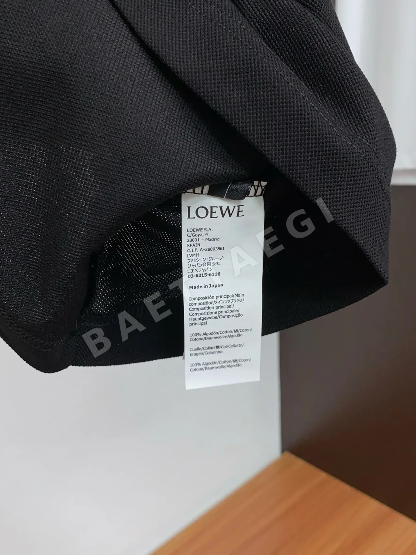 로에베 피케 남성 반팔 폴로셔츠 상세 이미지 6