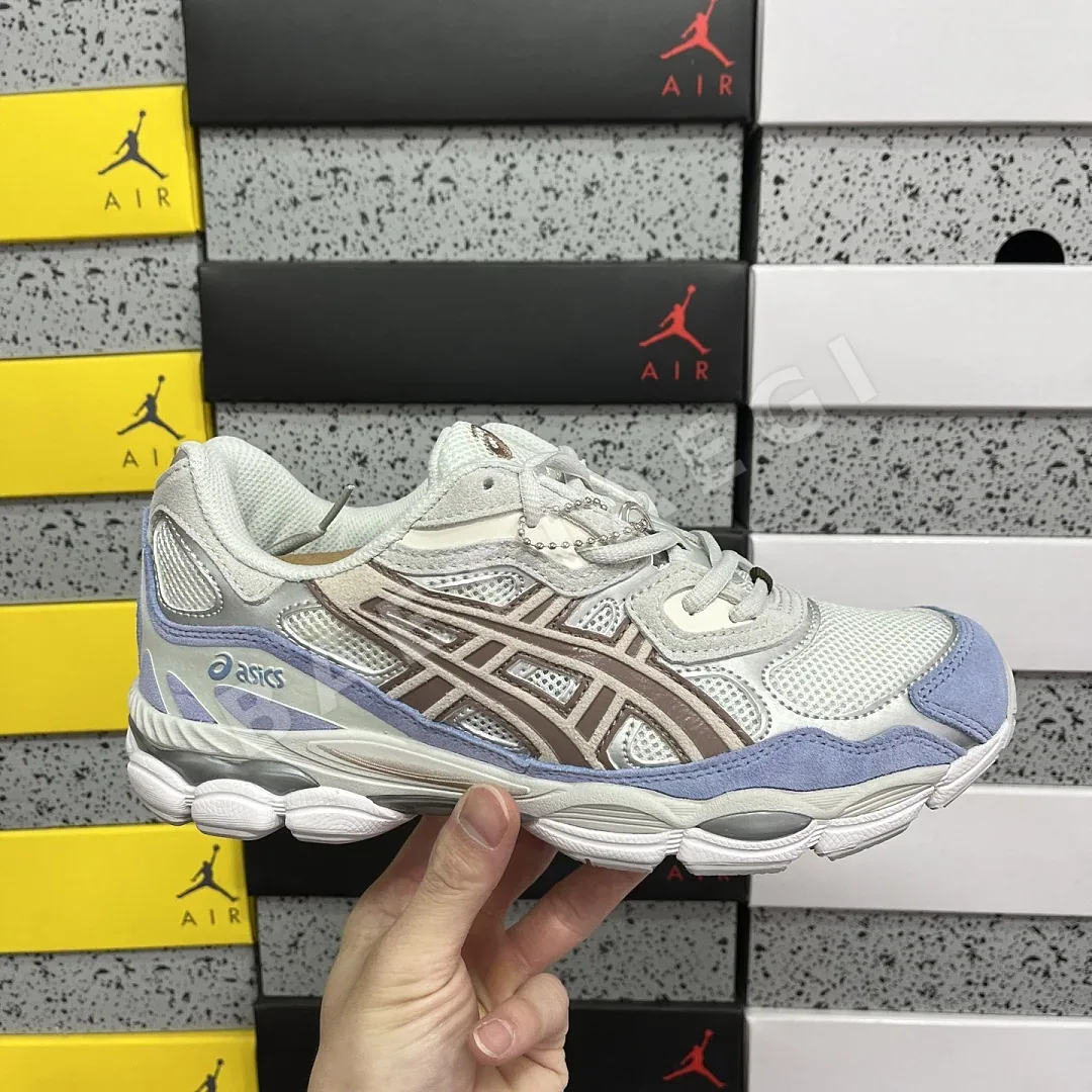 아식스 [GX] 젤 NYC 1203A953-100 200524 Asics Gel-NYC Cream Cloud Grey Blue 상세 이미지 3