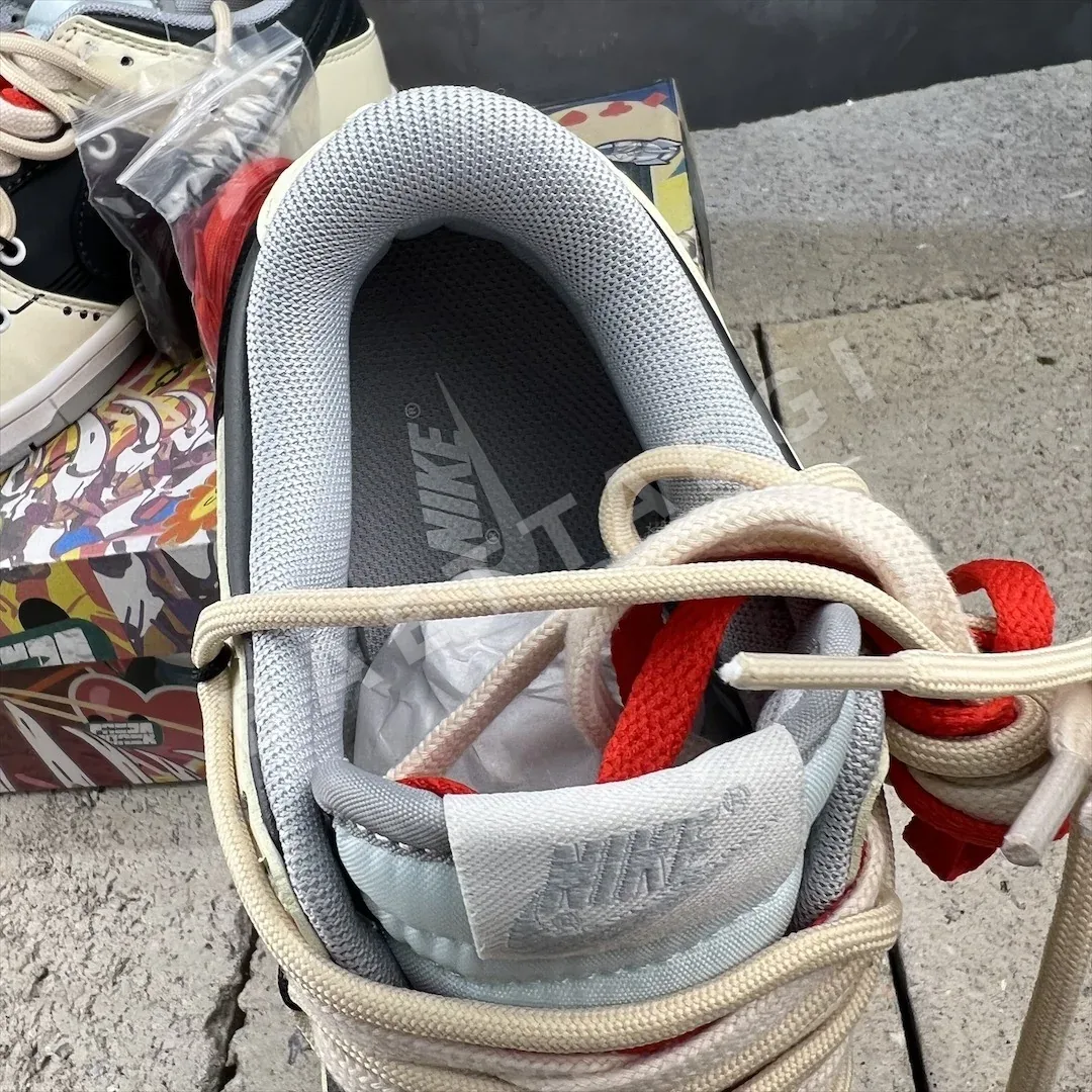 나이키덩크 디컨스트럭티드 레이스업 스케이트화 신발 상세 이미지 7