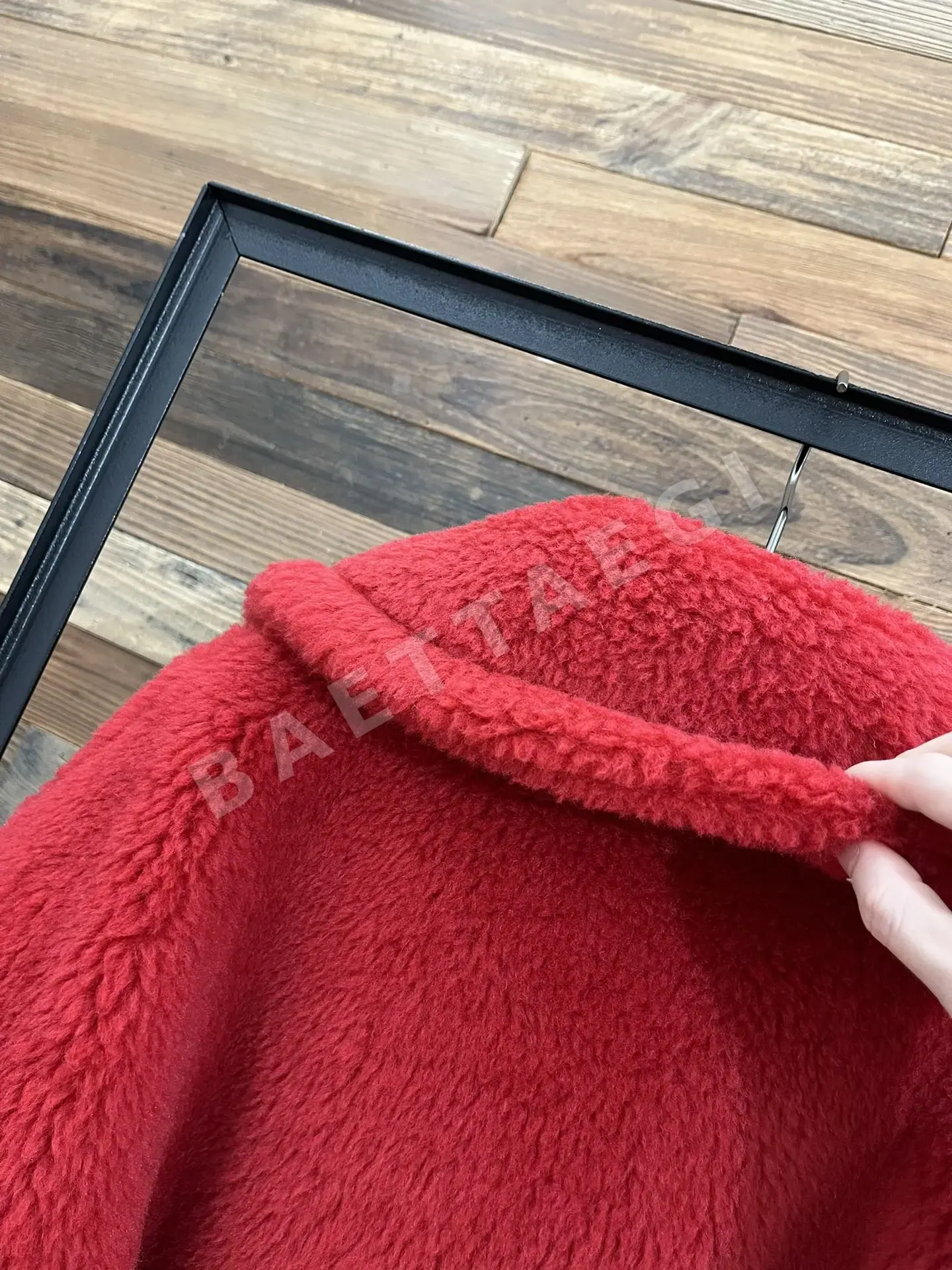 막스마라(Max Mara)의 테디베어 케이프/숏 코트 상세 이미지 6