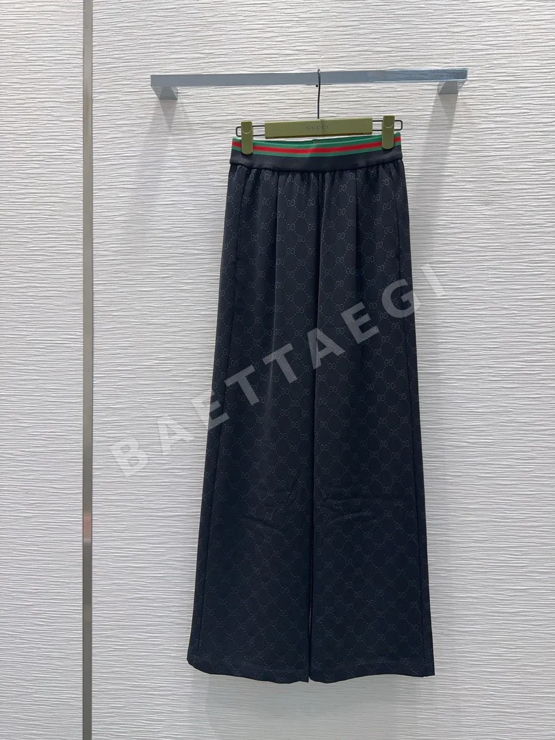 구찌 여성 린넨 롱팬츠