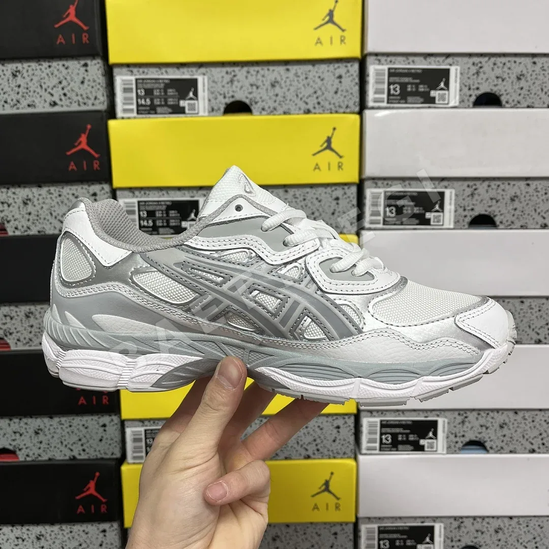 아식스 [M] 젤 NYC 1203A280-100 200488 Asics Gel-NYC White Oyster Grey 상세 이미지 4