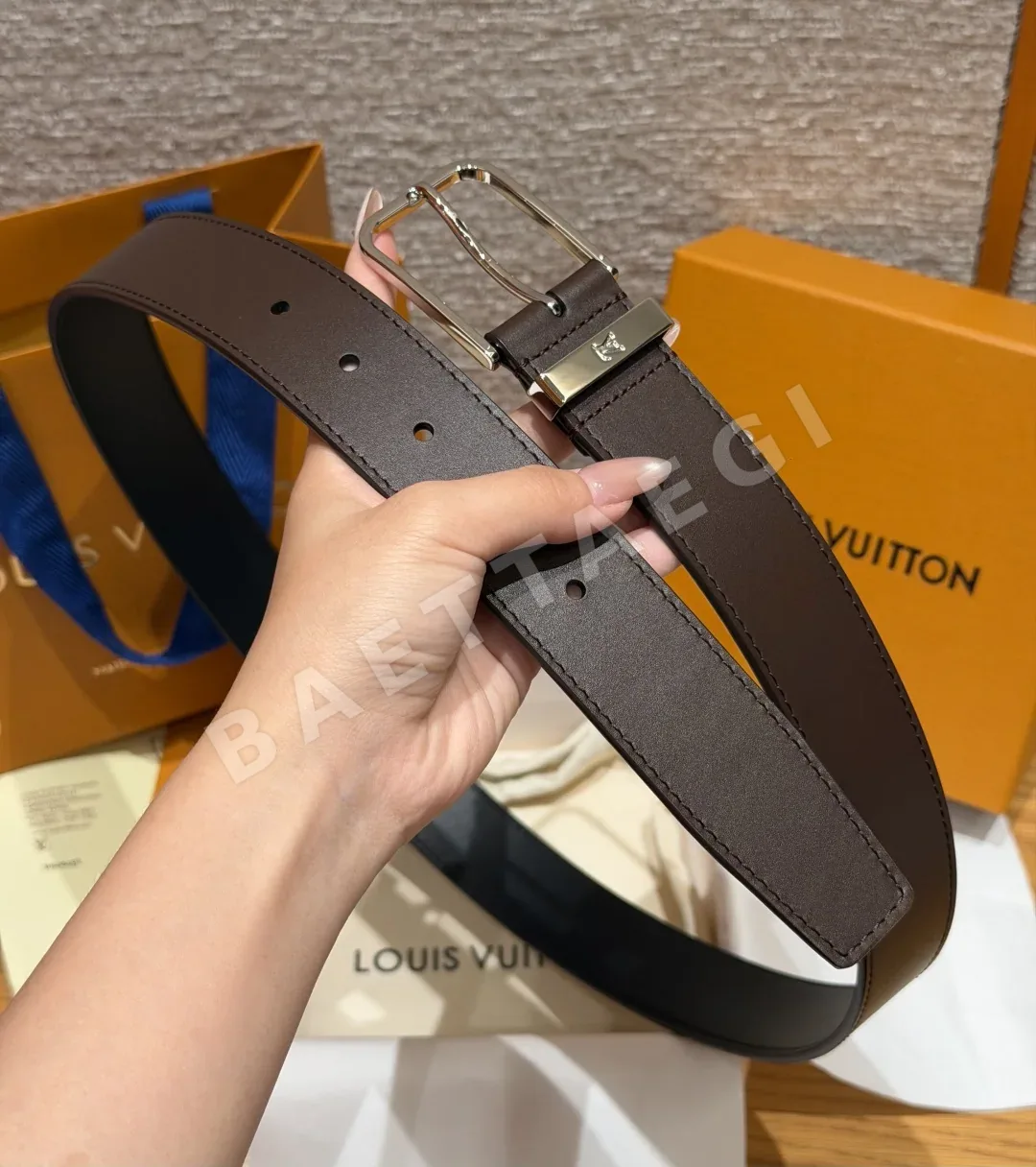 루이비통 라이트퐁누프 35mm 벨트 상세 이미지 5