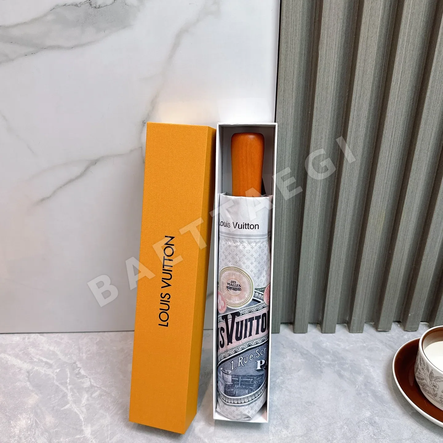 루이비통 3단 완전 자동 접이식 양산 우산 85715