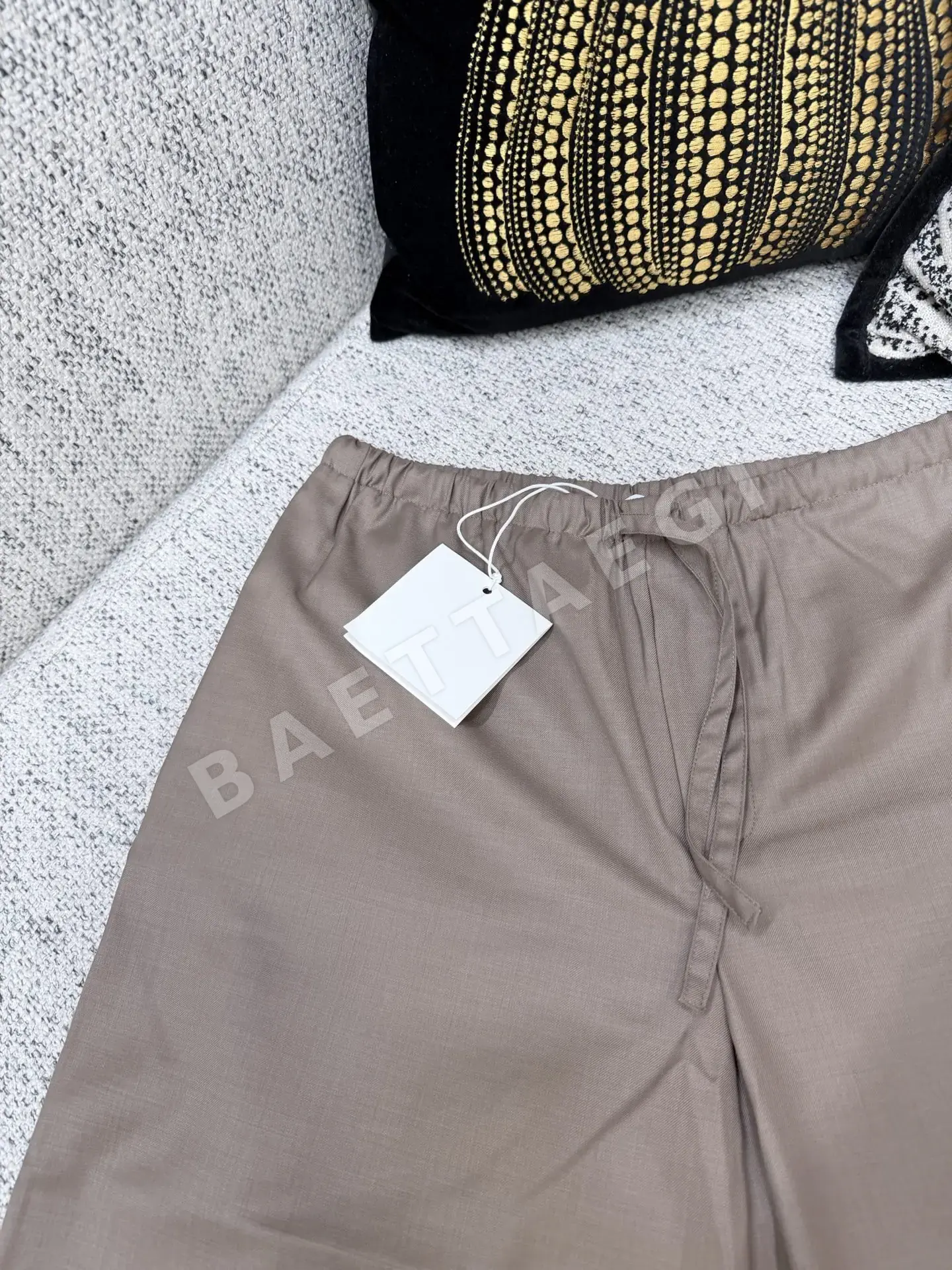 더로우 와이드 레그 남성 바지 상세 이미지 4