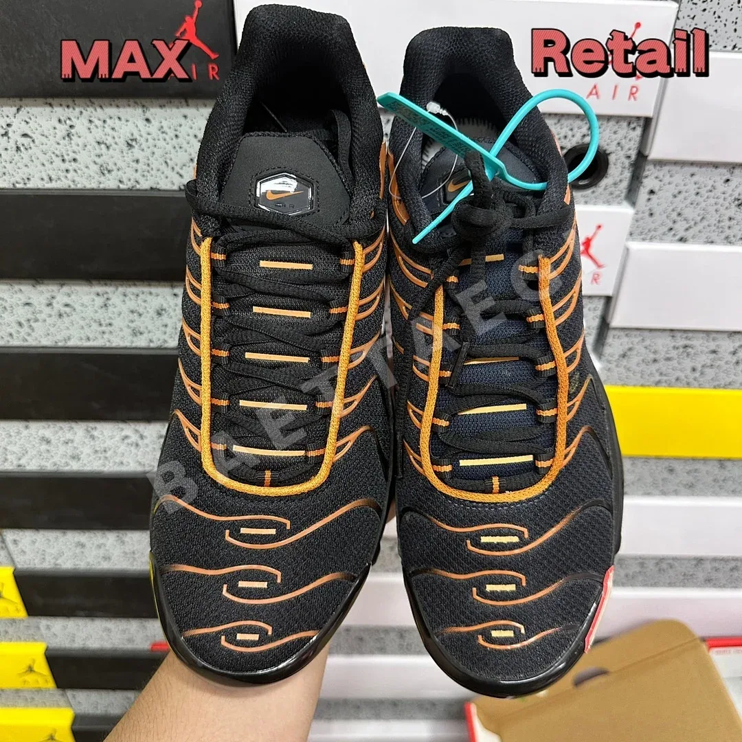 나이키 [DF] 에어 맥스 플러스 블랙 오렌지 FN6949-400 201074 Nike Air Max Plus Dark Obsidian 상세 이미지 13
