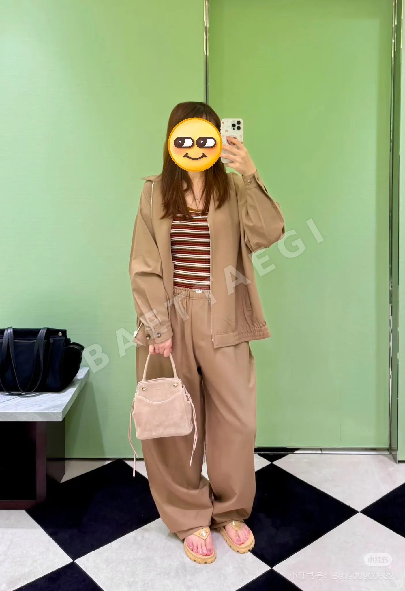 프라다 여성 반팔 티셔츠 상세 이미지 8