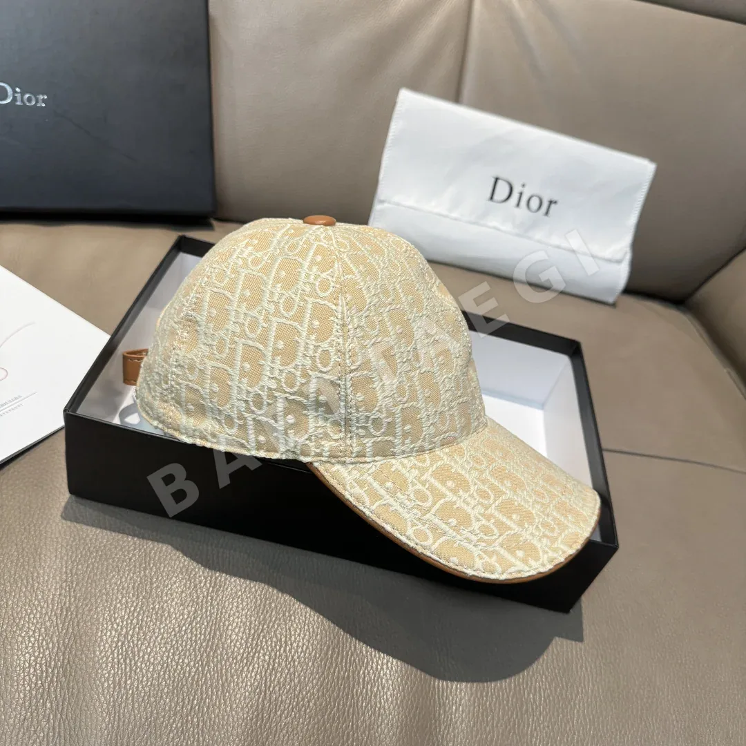디올 모노그램 캔버스 야구모자 상세 이미지 3