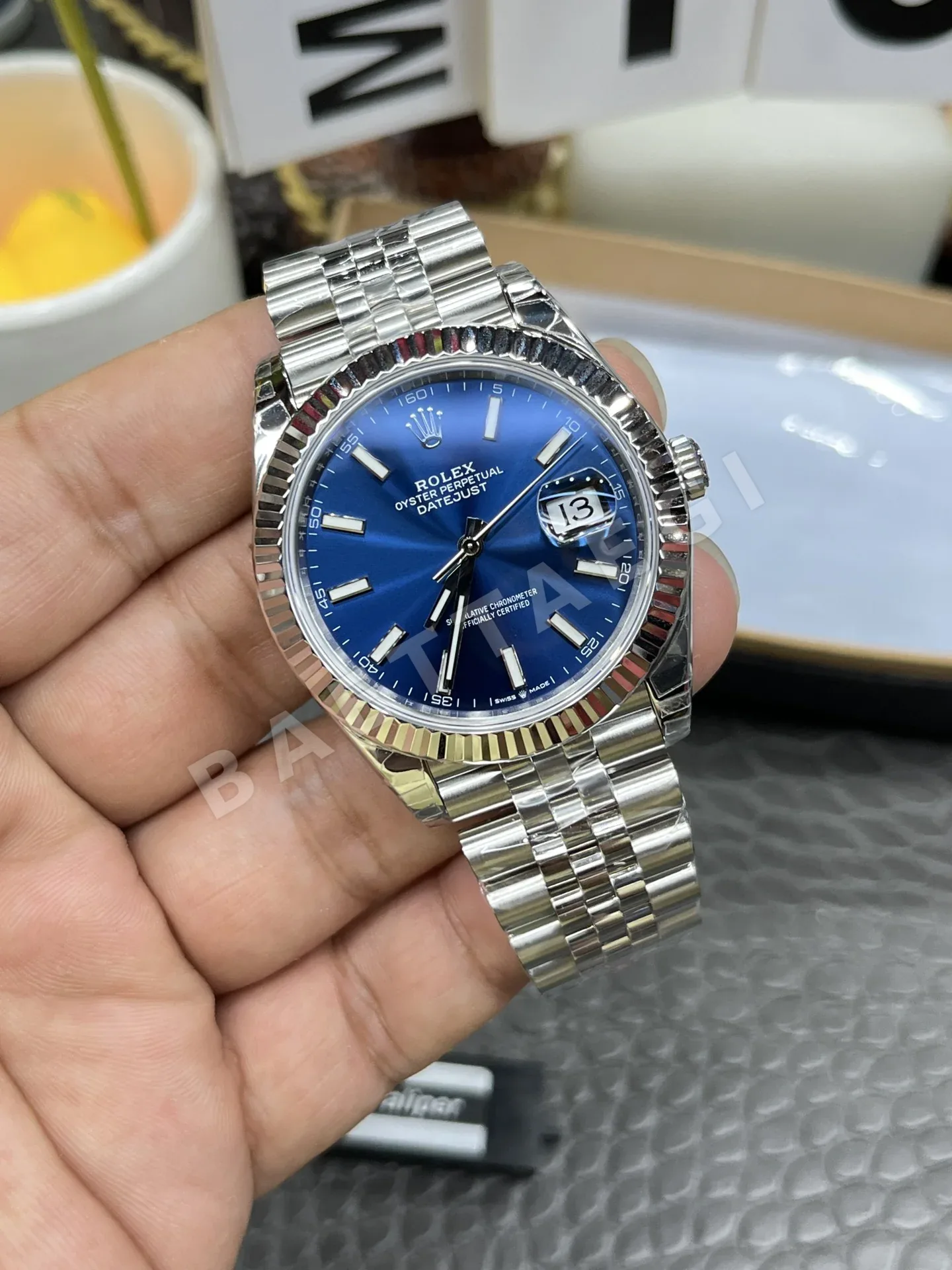 롤렉스 데이트저스트 VS공장 41mm 자동 손목시계 상세 이미지 3