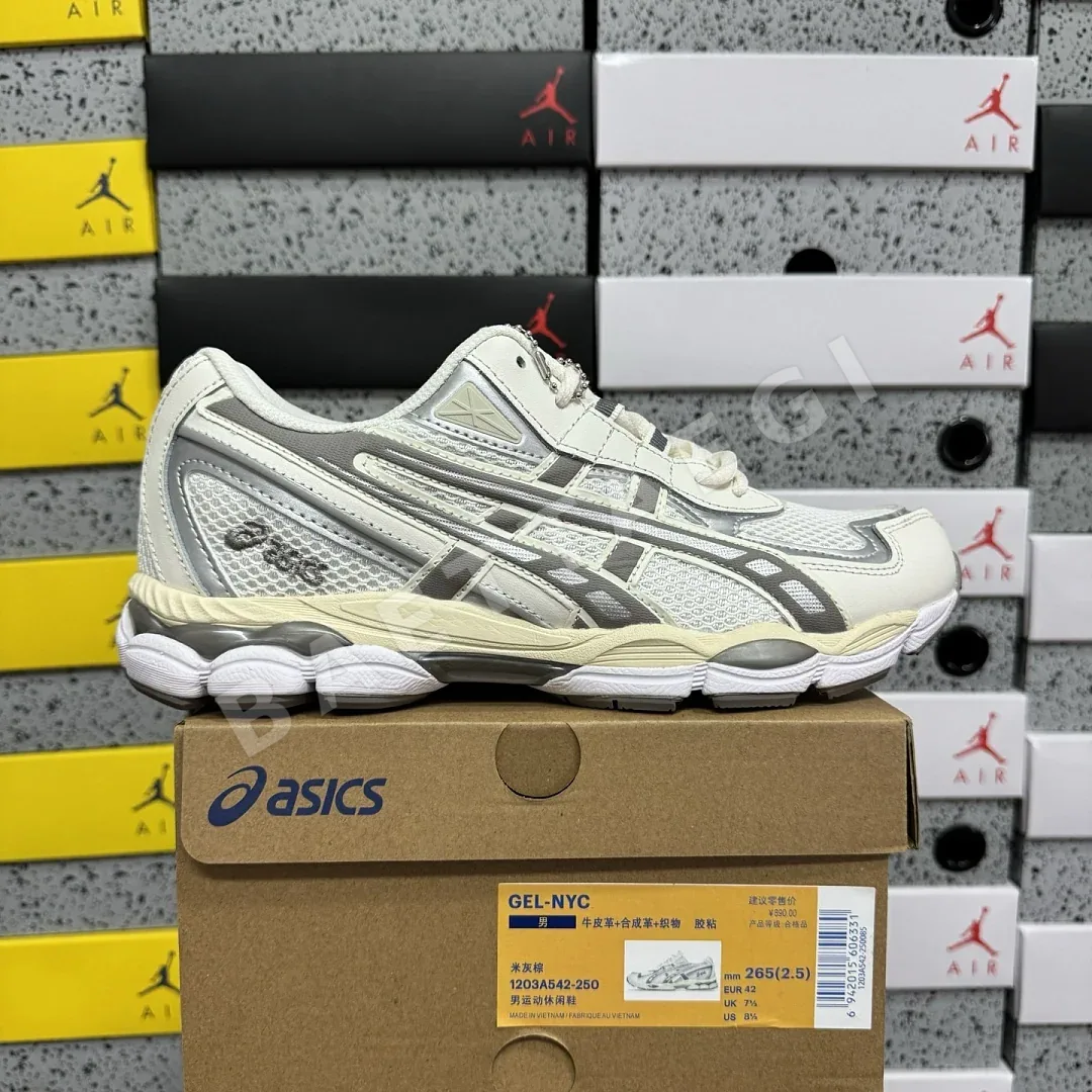 아식스 [GX] 젤 NYC 2055 1203A542-250 200542 Asics Gel-NYC 2055 Cream Steel