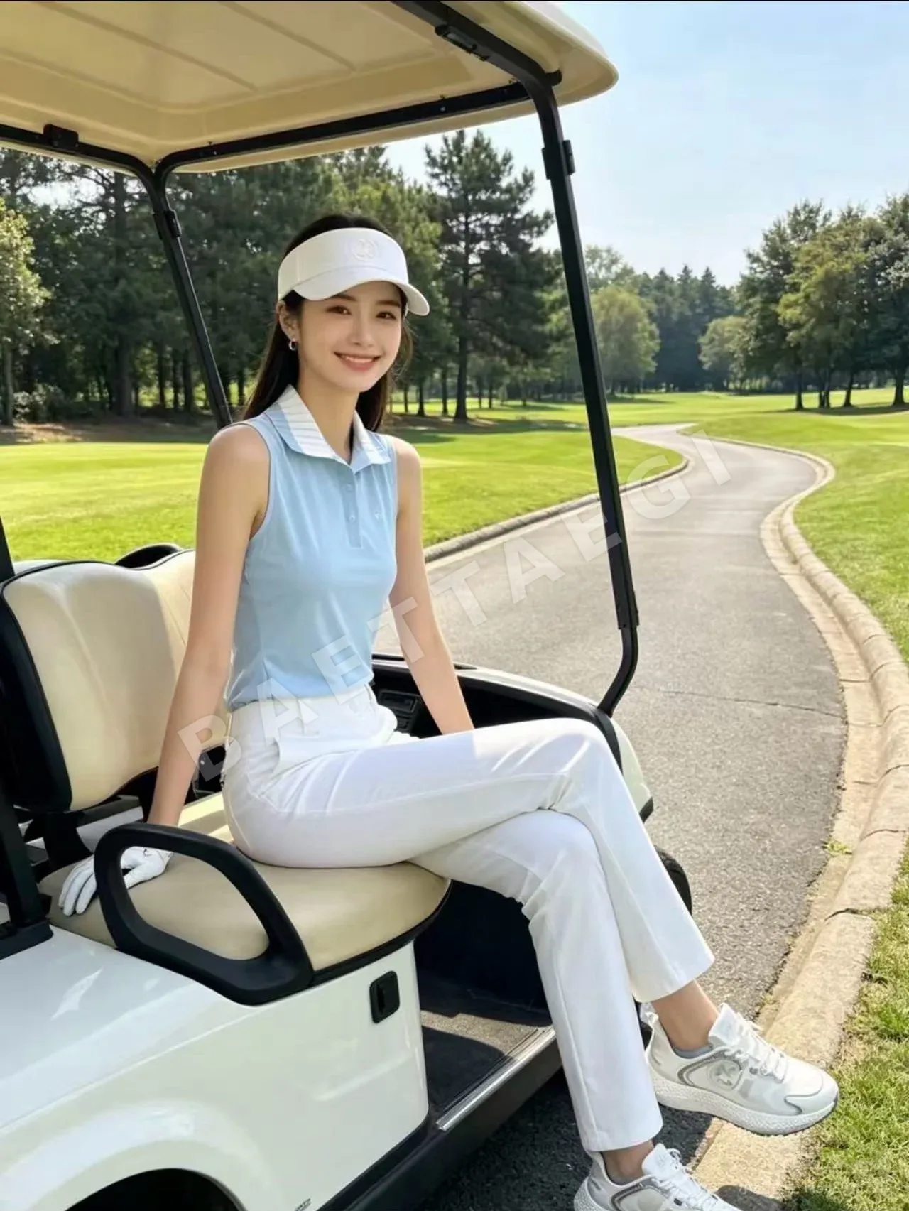 지포어 여성 골프 카라 티셔츠 상세 이미지 7
