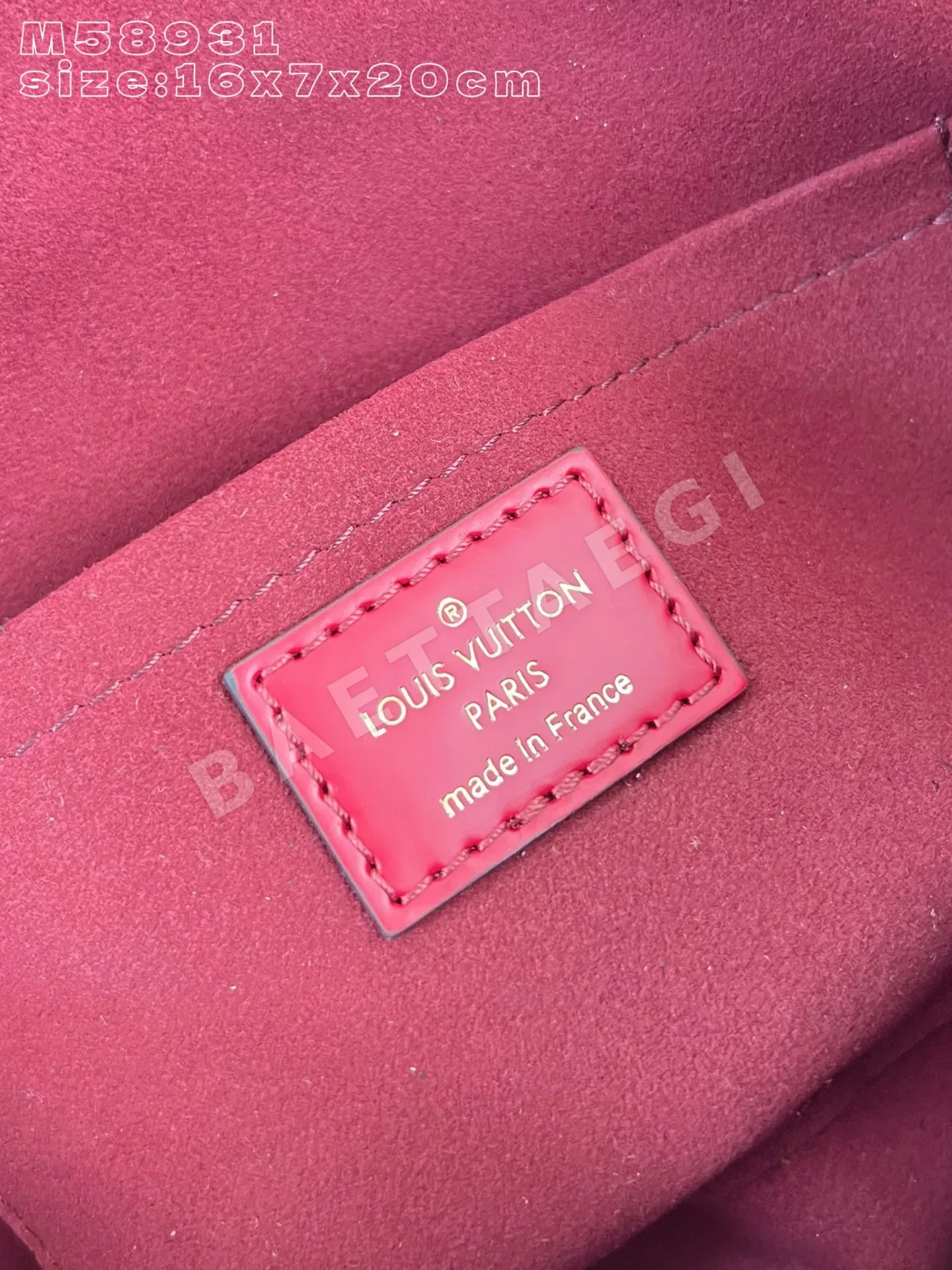 루이비통 클루니 미니 에피 가죽 핸드백 M58931 상세 이미지 9
